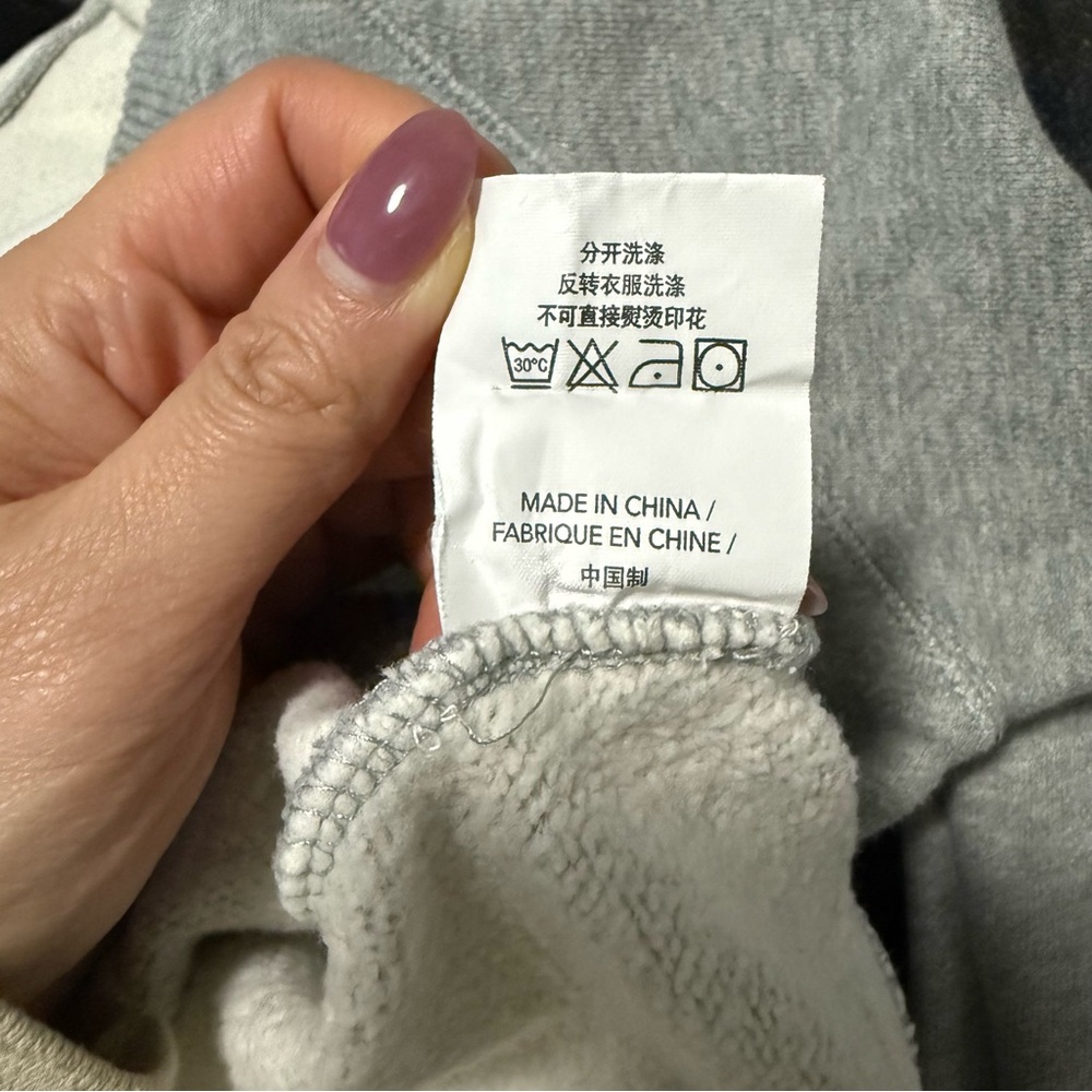 Agnes B. Sport b. Gray Dinosaur Graphic Crewneck - Picture 8 of 8